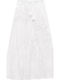 High Waist White Skirt