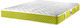 House Mat Cloud Einzel Ergonomische Matratze 90x190x27cm mit Taschenfedern
