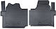 Set 2 Stück 3D Gummi Fußmatten Kabine Erpassan VW Transporter T7 Panel Van 2024+