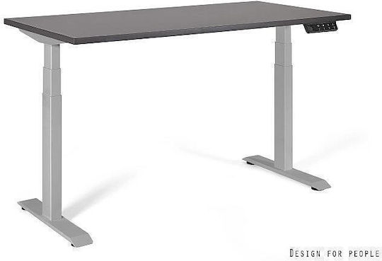 Elektrisches Schreibtisch Active I Holz Anthrazit 140x70cm