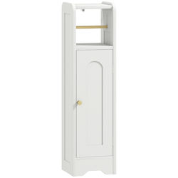 HomCom Ντουλάπι Μπάνιου 21x20x79cm Λευκό 834-846V00WT