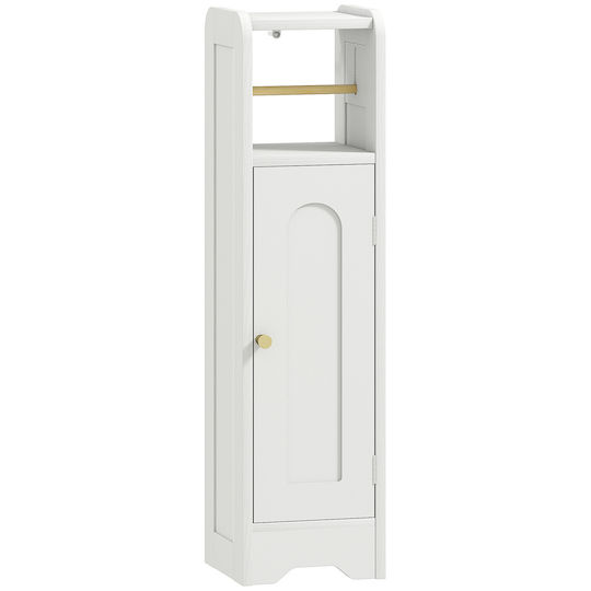 HomCom Bathroom Cabinet 21x20x79cm White
