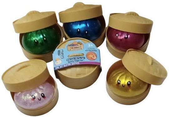 Taba World Glitter Dumpling Squishy Multicolour Various Designs 1pc Proj01