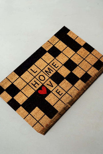 SteweHome Πατάκι Εισόδου Κίτρινο 60x40εκ. STE-032427-P32427 Κίτρινα