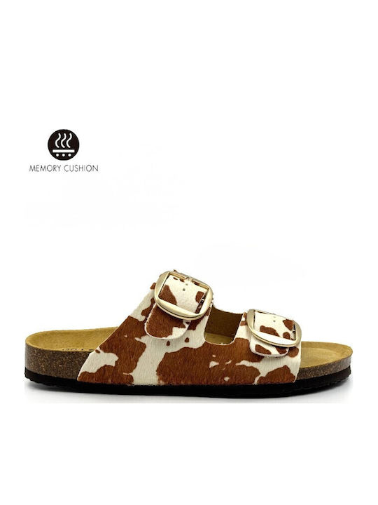 Plakton Women's Sandals Animal Print Cuero