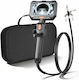 Borescop Articulat Lentilă Dublă Led Ecran Hd 5 Inch Zoom 8x Ip67 Cablu 1.5 M