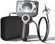 Endoscope Camera 4-direction 360° Articulated Screen 8x Zoom 6" Hd Ips Screen 6 X Led Ip67 1.5 M Cable