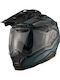 Nexx X.WED 3 Wild Pro Wild Blue Motorcycle Helmet On-Off ECE 22.06 1725gr with Pinlock and Sun Visor