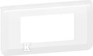 Mosaic Single Horizontal Frame 4moduly White 277814l