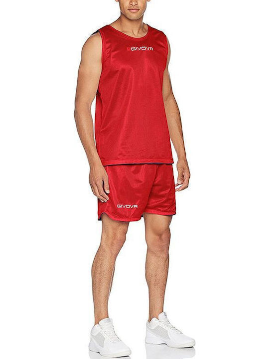 Double Men's Basketball Jersey Set