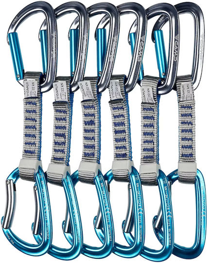 Camp Orbit Express Ks 12 Cm Climbing Quickdraws 6-pack Grey Blue Blue
