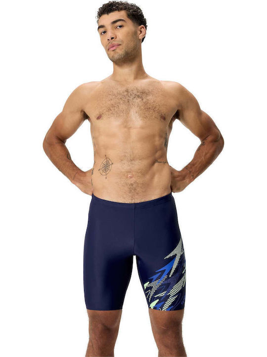 Speedo Medley Logo Αγωνιστικό Jammer Μαγιό Μπλε