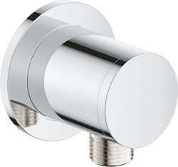 Racord De Perete Tempesta Cu Protecție Împotriva Refluxului 1/2'' Crom Racord De Perete Tempesta Cu Protecție Împotriva Refluxului 1/2'' Crom