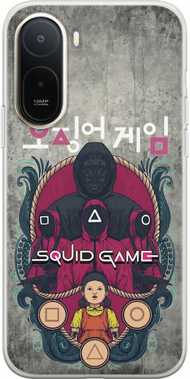 Squid Game Case Xiaomi Redmi A7 Pro Flexible TPU Transparent Silicone