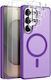 Northjo 5 In 1 Protection Set Back Cover Plastic Purple Galaxy S25 Ultra