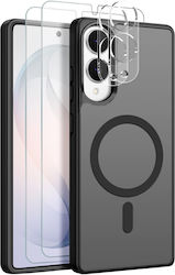 Northjo Protective Set 5 In 1 Black Galaxy S25 Edge Northjo Protective Set 5 In 1 Black Galaxy S25 Edge