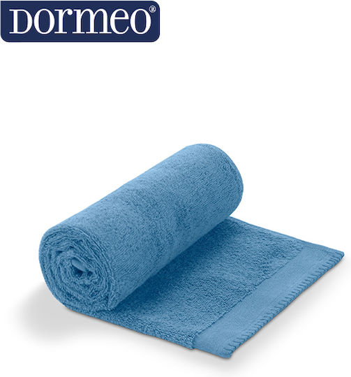 Dormeo Кърпа За Лице 50x100см Синя Тегло 500гр/м²