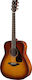 Yamaha Acoustic Guitar Fg800 Burst