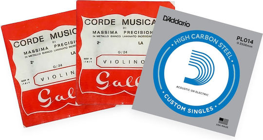 Galli D'addario Set 014 Pontic Lyra Strings
