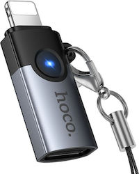 Hoco Lightning male σε USB-C female Hoco Lightning male σε USB-C female