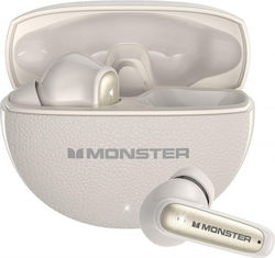 Monster N-Lite 310 In-Ear Bluetooth Kopfhörer mit Schweißbeständigkeit und Ladekoffer Beige Monster N-Lite 310 In-Ear Bluetooth Kopfhörer mit Schweißbeständigkeit und Ladekoffer Beige