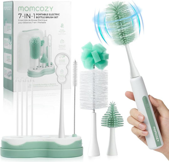 Momcozy Четка за Почистване за Биберон Зелена