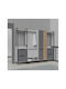 Entryway Furniture with Hanger Multicolor 251x35.5x198cm