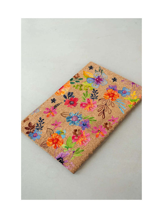 SteweHome Non-Slip Brown Doormat 60x40cm