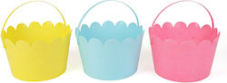 Easter Basket Handle 20x13 Cm 3 Colors