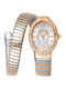Just Cavalli Ceas De Damă 31mm Cu Baterie Cu Brățară Metalică Rose Gold