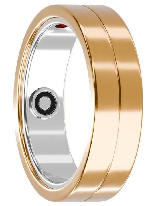 MaxCom MRing MR100 16.5mm Αδιάβροχο με Παλμογράφο Χρυσό