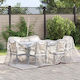 vidaXL Waterproof Tarpaulin 5x3.5m Transparent