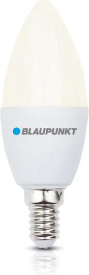 Blaupunkt LED Bulb 10W 115mm for E14 Socket and C37 Shape Warm White