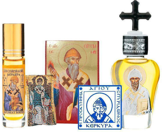 Gift Set St Spyridon 4 Pieces Icon Icon Saint Spyridon 2