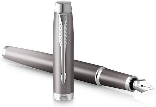 Parker I.m Писалка Medium 0.8мм Сива