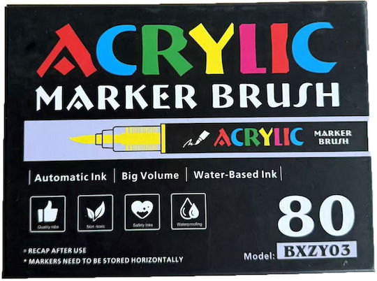 Sunday Acryl Marker Set 80Stücke