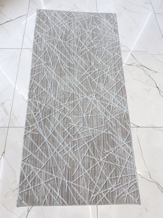 Linea Home 5042 Non-Slip Rectangular Beige Rug 140x200cm