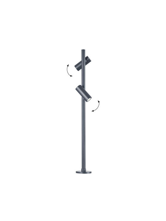Viokef Aruba Outdoor Floor Lamp 12W with Warm W...