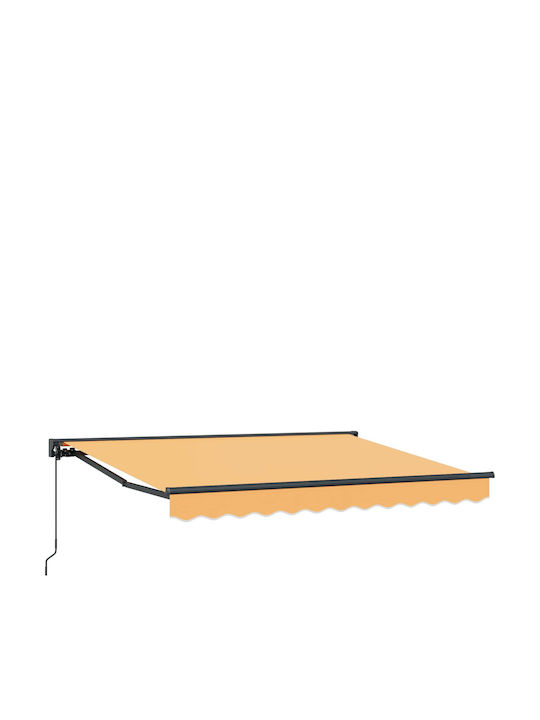 vidaXL Cort Terasă Bej 5x3.5m