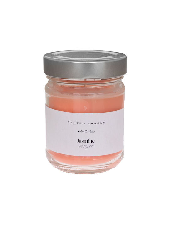 Iliadis Aromatic Candle In Jar With Jasmine Perfume