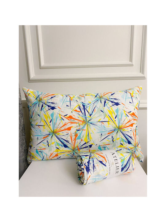 SteweHome Σετ Σεντόνια King Size με Λάστιχο 180x200εκ. Κίτρινο (4τμχ)