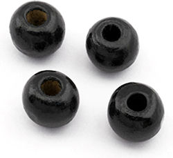Holzhandwerksdekoration Handarbeit 8mm/ø2mm 50g 305τμχ Schwarz Verpackung 1 Paket