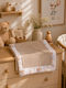 Grandes Suenos Cotton Nursery Swaddling Blanket Beige 75x100cm