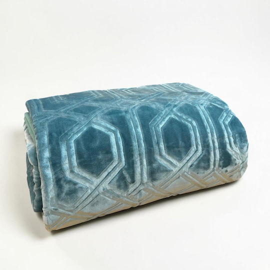 Linea Home Melody Single 160x220cm Petrol Blue Linea Home Melody Single 160x220cm Petrol Blue