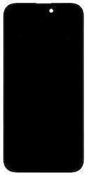 Tactical Ersatzbildschirm für Mobiltelefone mit Rahmen für iPhone 16 Plus Schwarz