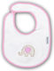 Ninetta Bebe Waterproof Plastic Baby Bib with Hoop & Loop Fastener Pink for 36 Months+