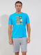 Ipop T-shirt Γαλαζιο