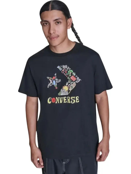Converse Star T-shirt Μαύρο