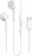 Hoco Dm51 In-ear Handsfree Earphones with USB-C Plug White