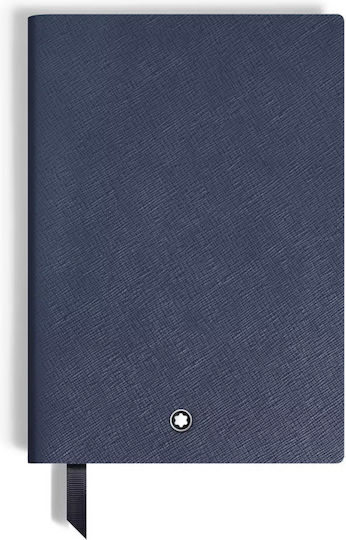 MontBlanc Șniomaiotar A5 cu Pagini Albe Albastru (Personalizat)